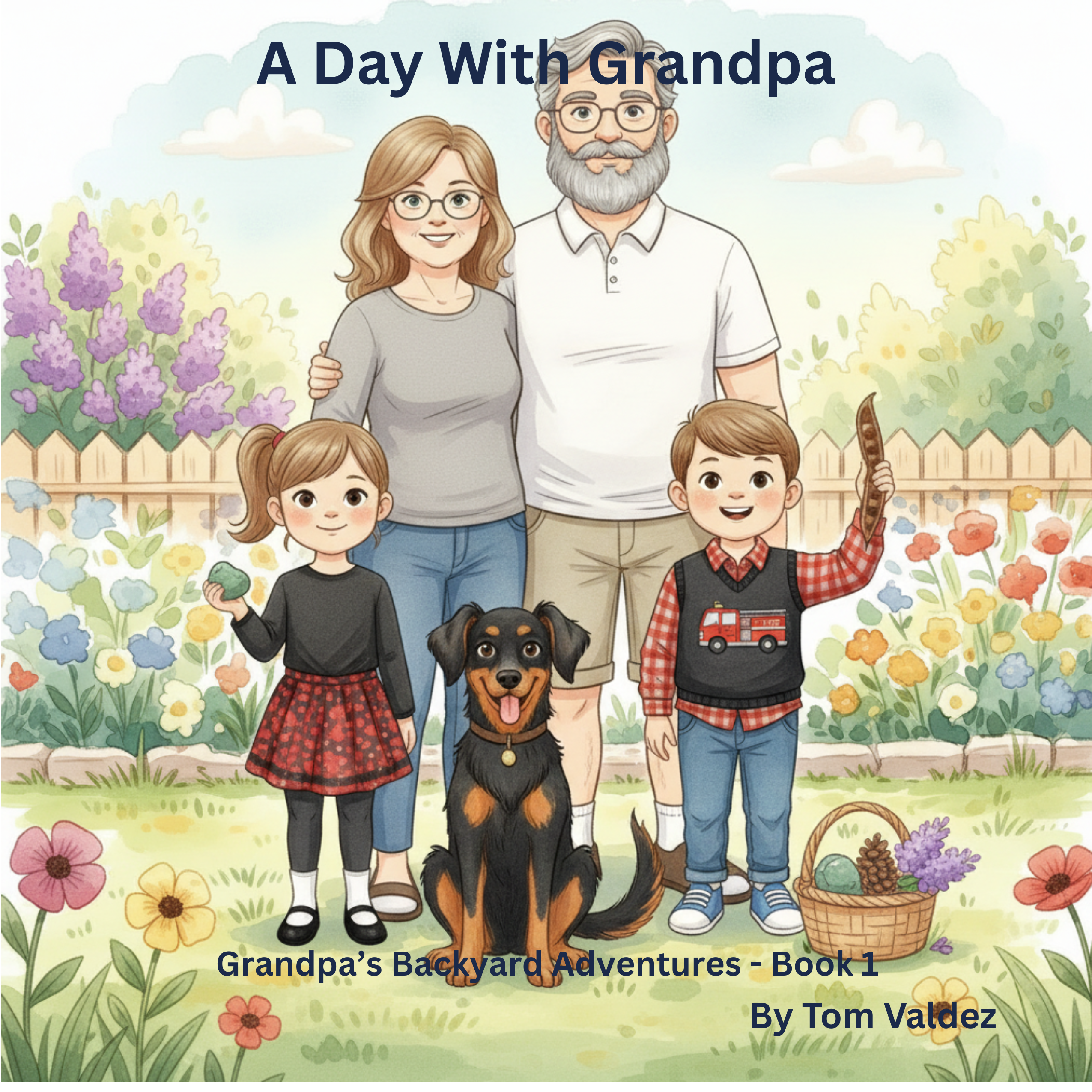 A Day with Grandpa — Book 1